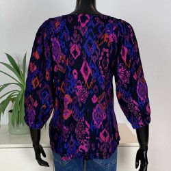 ZE-ZE Isla Blouse - Amethyst purple