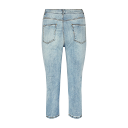 FREEQUENT Harlow CAPRI - Light blue denim