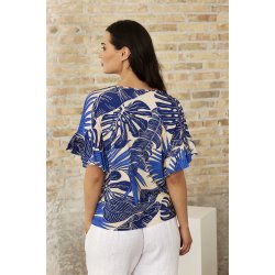 IN FRONT Adventure Blouse - Blue