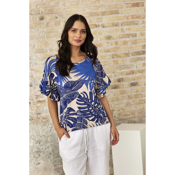 IN FRONT Adventure Blouse - Blue