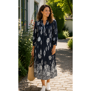 Ofelia Laura Dress - Blue Combi
