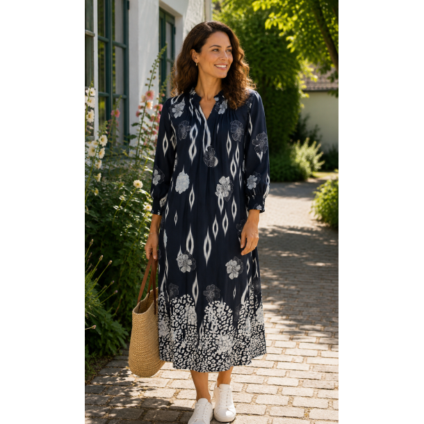 Ofelia Laura Dress - Blue Combi