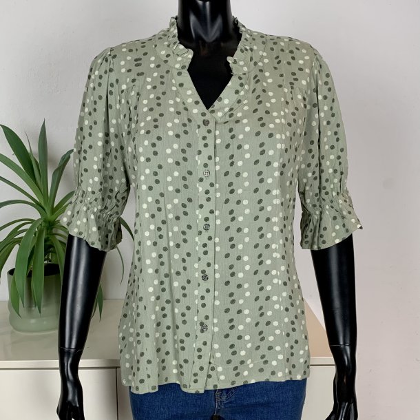 Ofelia Lou Shirt - Green Combi