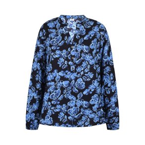 ZE-ZE Nordic Relly 130 Blouse - Navy