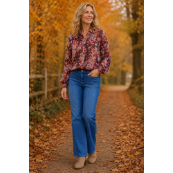 ZE-ZE Clara Blouse - Pink Orchid