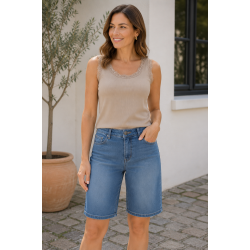 Ofelia Issa Top - Latte