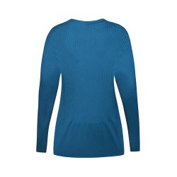 ZE-ZE Florian Cardigan -Teal Blue