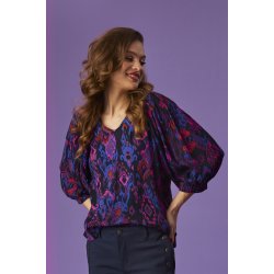 ZE-ZE Isla Blouse - Amethyst purple