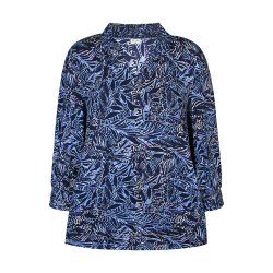 ZE-ZE Nordic Joyce Blouse - Blue