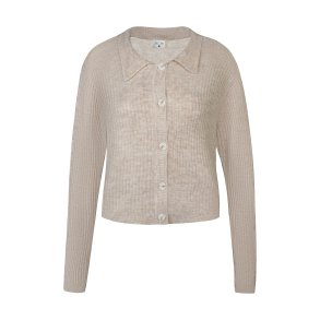ZE-ZE Nordic Hannah Strik cardigan - Sand