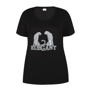 ZE-ZE Nordic Jodie T-Shirt - Sort