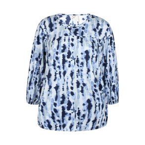 ZE-ZE Adela Blouse - True Blue