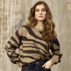 ZE-ZE Alina Pullover - Chokolade