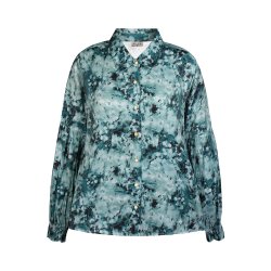 ZE-ZE Clara Blouse - Clary sage