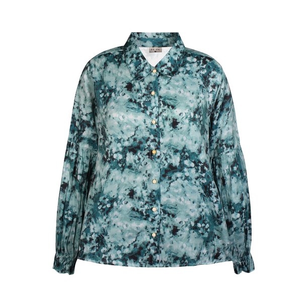 ZE-ZE Clara Blouse - Clary sage