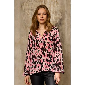 ZE-ZE Cindy Blouse - Pale Rose