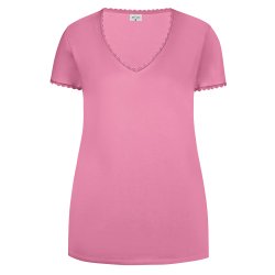 ZE-ZE Daria T-shirt - Pink Orchid