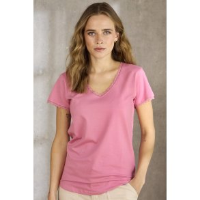 ZE-ZE Daria T-shirt - Pink Orchid