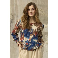 ZE-ZE Hetty Blouse - Terracotta