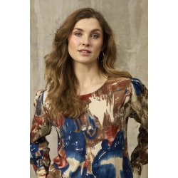 ZE-ZE Hetty Blouse - Terracotta