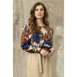 ZE-ZE Hetty Blouse - Terracotta