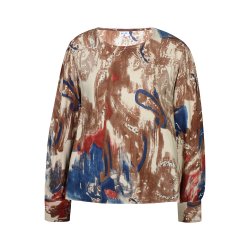 ZE-ZE Hetty Blouse - Terracotta