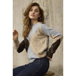 ZE-ZE Hanne Pullover - Grey Melange