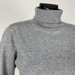 Ofelia FRI Knit Roll Neck - Grey Melange 