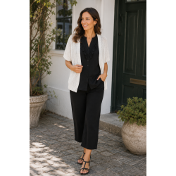 ZE-ZE Felina strik cardigan - Off White