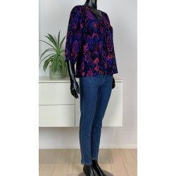 ZE-ZE Isla Blouse - Amethyst purple