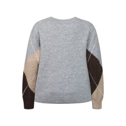 ZE-ZE Hanne Pullover - Grey Melange