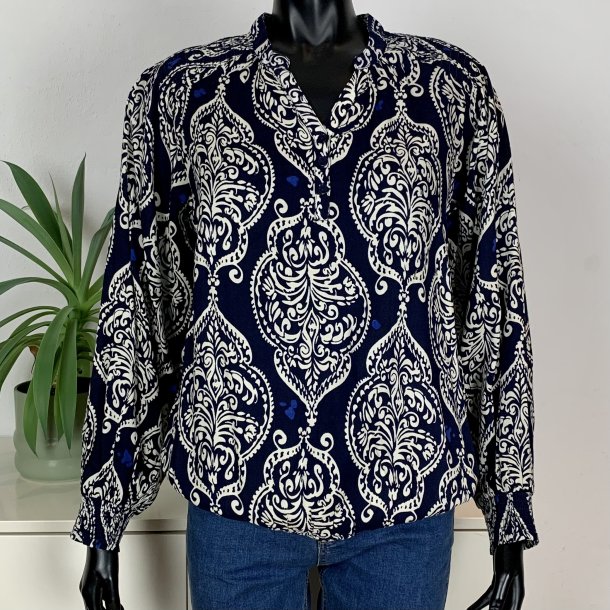 Ofelia Sati Blouse - Blue