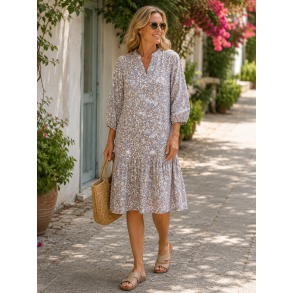 Ofelia Ivana Dress - Sand
