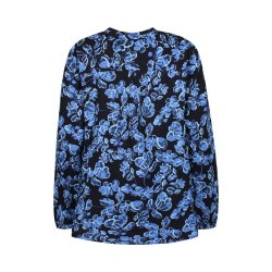 ZE-ZE Nordic Relly 130 Blouse - Navy