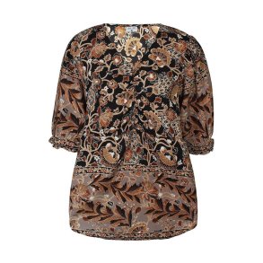 ZE-ZE Lulu Blouse - Black