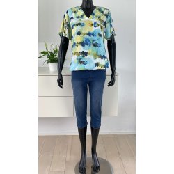 Ofelia Wenona Blouse - Blue Combi