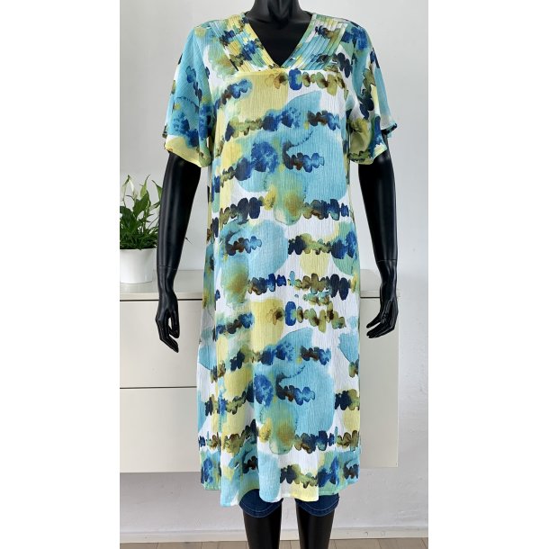 Ofelia Wenona Dress - Blue Combi