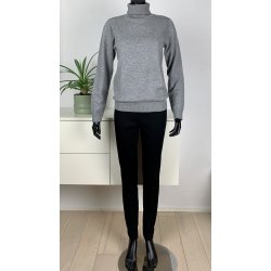 Ofelia FRI Knit Roll Neck - Grey Melange 