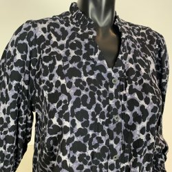 Ofelia Lou Shirt - Grey Combi