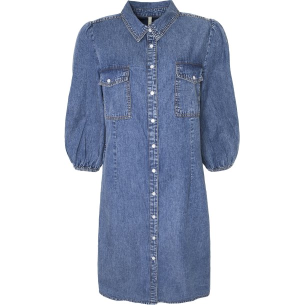 Ofelia Dalia Dress - Light Denim Wash