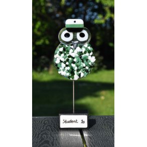 Pjusket Studenter Ugle - Landmand