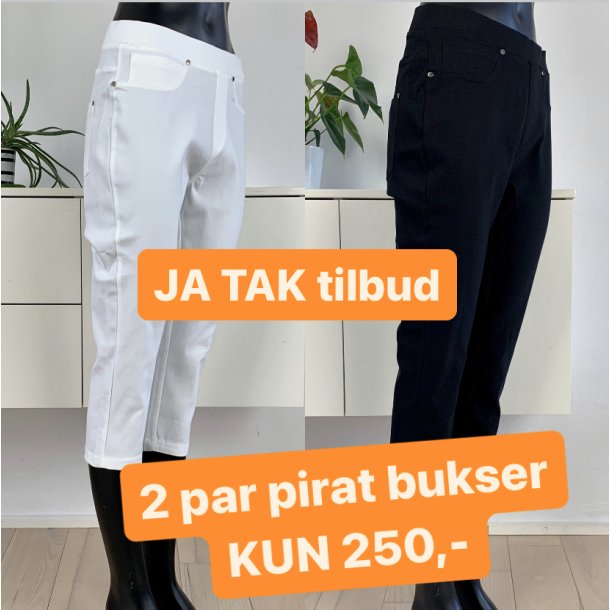 JA TAK - 2 stk pirat bukser (Ellia)