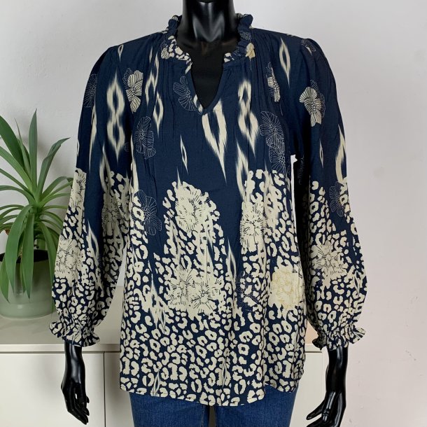 Ofelia Laura Blouse - Navy