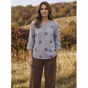Ofelia Ella Blouse - Blue