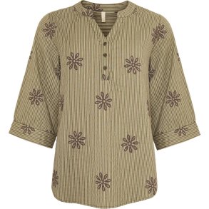 Ofelia Ella Blouse - Army