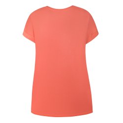 ZE-ZE Kierra T-Shirts - Coral Poppy