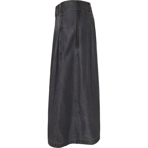 Ofelia Gill Denim Skirt - Grey Wash