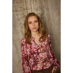 ZE-ZE Clara Blouse - Pink Orchid