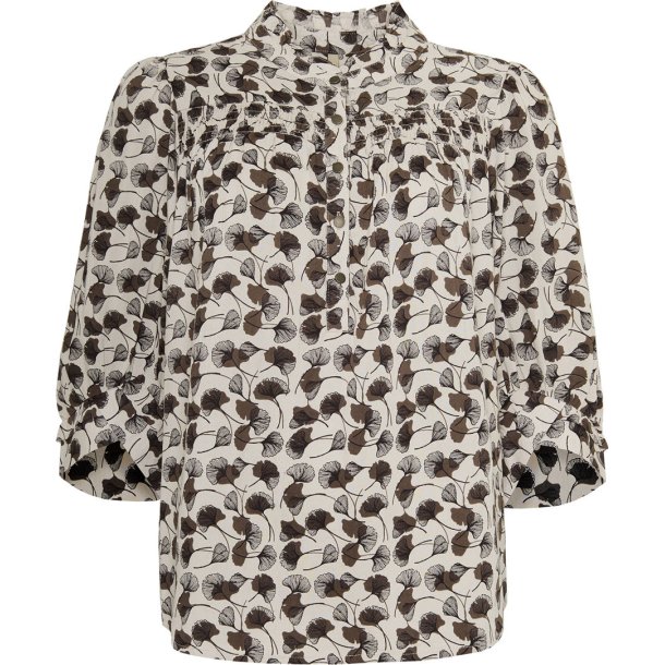 Ofelia Hilla Blouse - Sand Combi