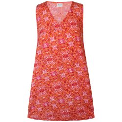 ZE-ZE Kena Top - Coral Poppy